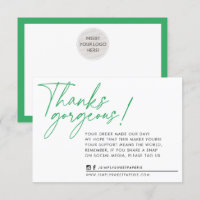 AGRADEÇO A VOCÊS A caneta de bola moderna verde