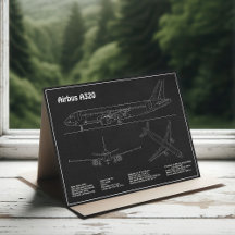 Airbus A320 - Planos de desenho de avião em projet