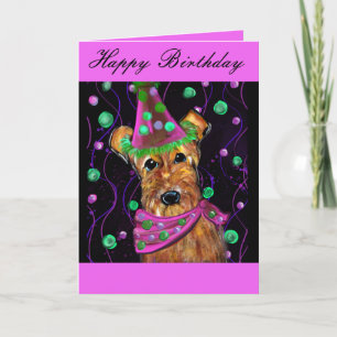 Cartão De Agradecimento Airedale Terrier