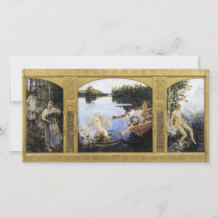 Cartão De Agradecimento Akseli Gallen-Kallela - Mito Aino