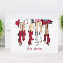 Alabama Damas Cowboy Boots Crimson Fashion Persona