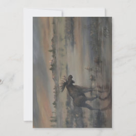 Cartão De Agradecimento Alce Majestoso