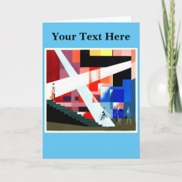 Cartão De Agradecimento Alexandra Exter