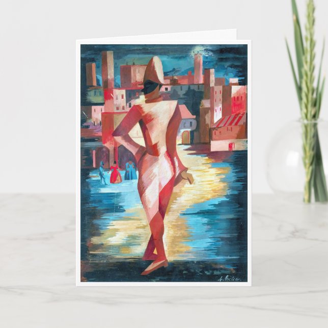 Cartão De Agradecimento Alexandra Exter (Frente)