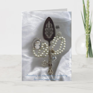 Cartão De Agradecimento Algo velho, algo novo,…