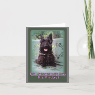 Cartão De Agradecimento Alguém Disse Sexta-Feira?