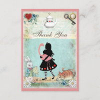 Alice, Flamingo E Chá de fraldas De Gato Obrigado