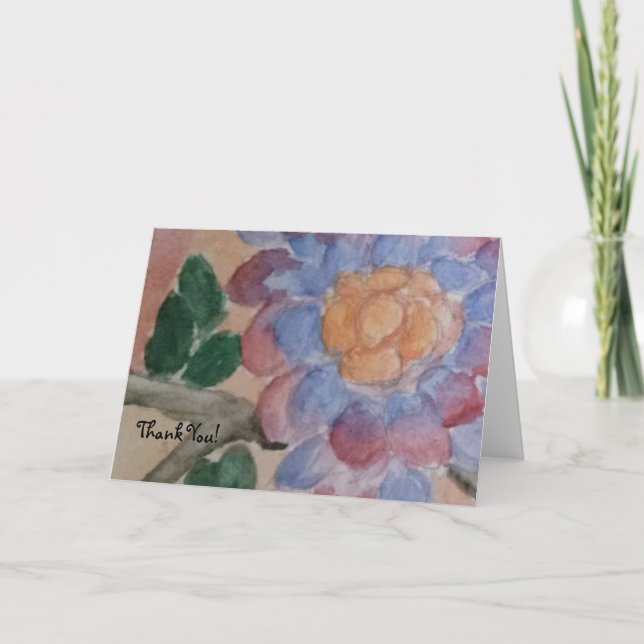 Cartão De Agradecimento Alterações (Frente)