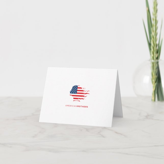 Cartão De Agradecimento American Mães Notecards (Frente)