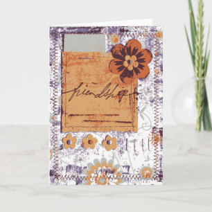 Cartão De Agradecimento Amizade