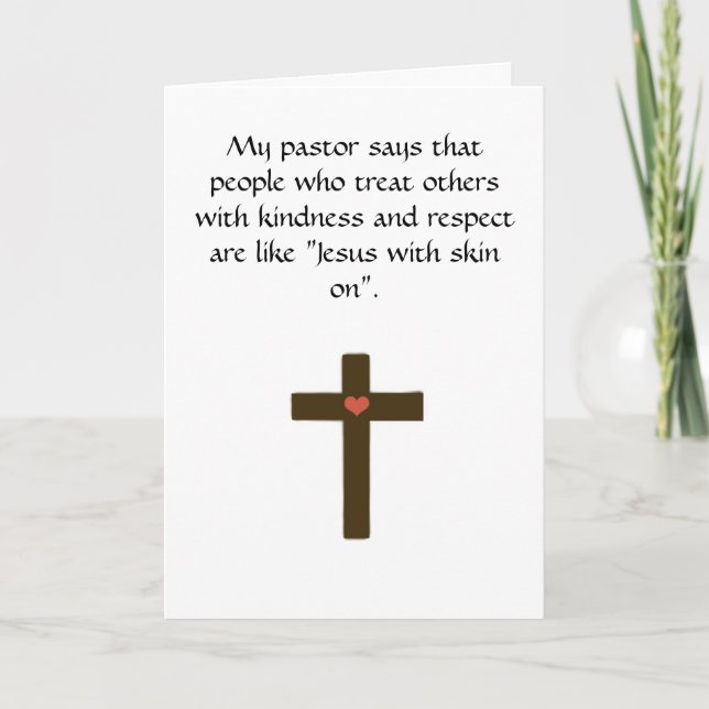 Cartão De Agradecimento Amizade (Frente)