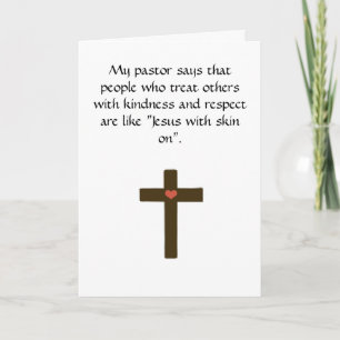 Cartão De Agradecimento Amizade