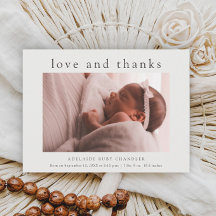 Amor e Obrigados Foto Mínima