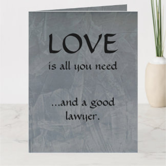 Cartão De Agradecimento Amor E Um Bom Advogado Grande