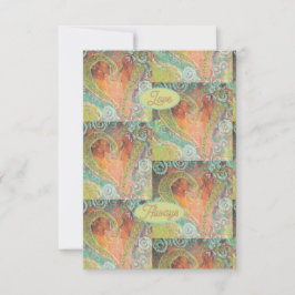 Cartão De Agradecimento Amor Sempre