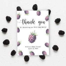 Cartão De Agradecimento Amorango doce - obrigado você