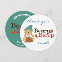Amoras-framboesas-brancas Beary Berry Primeiro Ani
