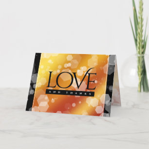 Cartão De Agradecimento Aniversário de Casamento Topaz, 16.º aniversário d