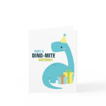 Aniversário de criança do dinossauro