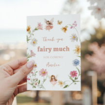 Aniversário de Fada com Aquarela de Flores Silvest