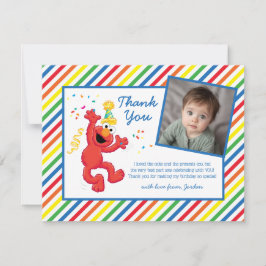 Cartão De Agradecimento Aniversário do Elmo Neutro