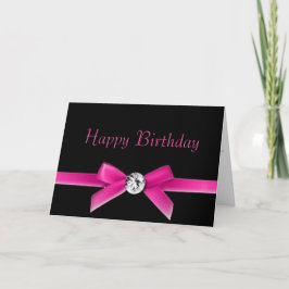 Cartão De Agradecimento Aniversário elegante Notecard