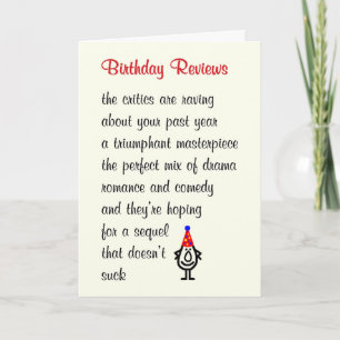 Cartão De Agradecimento Aniversário Retrata Um Poema Feliz De Aniversário 