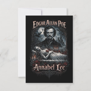 Cartão De Agradecimento Annabel Lee