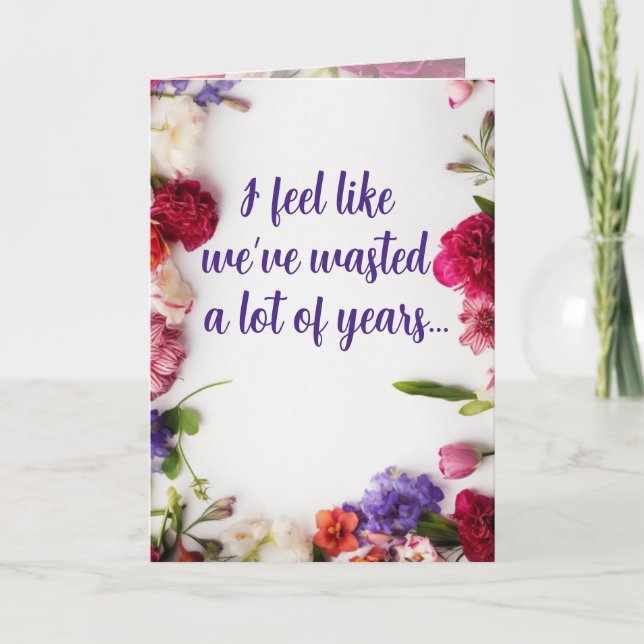 Cartão De Agradecimento Anos Despertados - Dia de as mães (Frente)