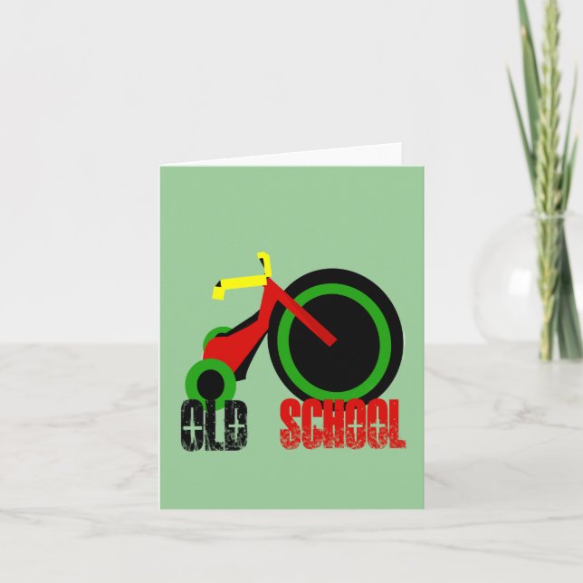 Cartão De Agradecimento Antiga Escola Grande Roda Obrigado (Frente)