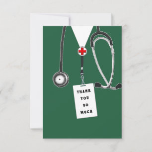 Cartão de Agradecimento ao Médico