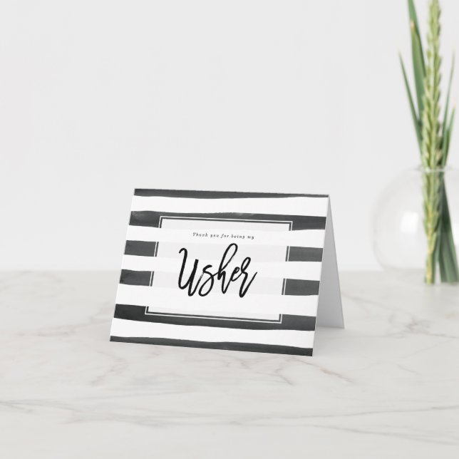 cartão de agradecimento ao oficial de cerimônia li (Frente)