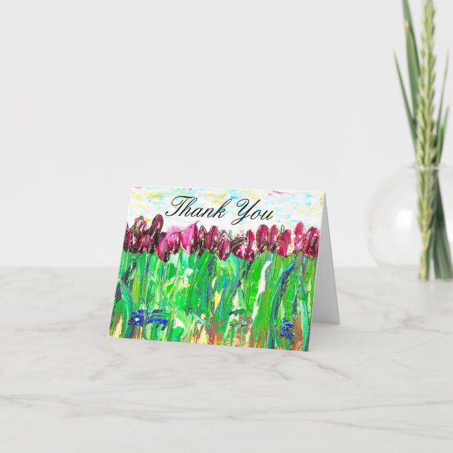 Cartão De Agradecimento Apaixonado (Frente)