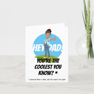 Cartão De Agradecimento Aperte o Pai! Dia dos Pais