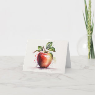 Cartão De Agradecimento Apple vazio