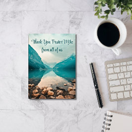 Cartão De Agradecimento Apreciação Do Pastor Rocky Beach Da Congregação