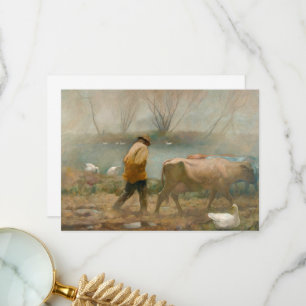 Cartão De Agradecimento April Rain de Newell Convers Wyeth