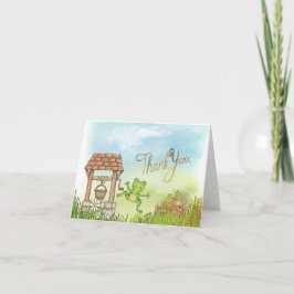 Cartão De Agradecimento Aquarela Obrigado Notecard com desejo