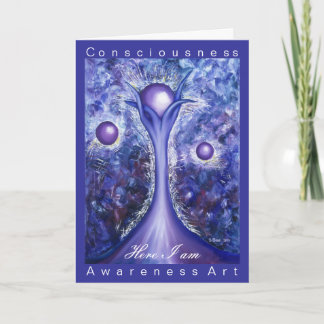 Cartão De Agradecimento Aqui estou eu