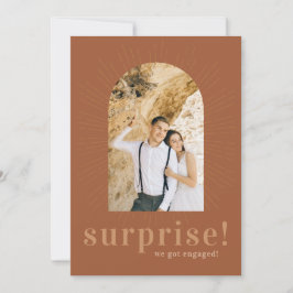 Cartão De Agradecimento Arca Sunburst Moderna | Surpresa que nos envolvemo