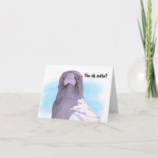 Cartão De Agradecimento Are you ok card