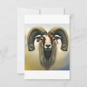 Cartão De Agradecimento Aries