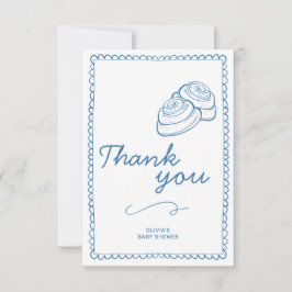 Cartão De Agradecimento Arma na Rússia do Chá de fraldas Forno