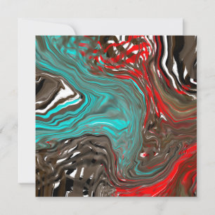 Cartão De Agradecimento Arte Digital Terrestre Cores