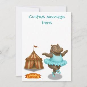 Cartão De Agradecimento artista de circo Helene