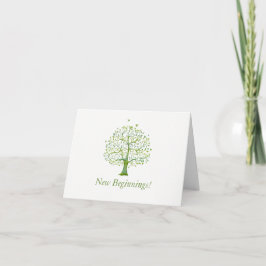 Cartão De Agradecimento Árvore da Vida, Casamento Elegante