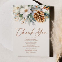 Árvore de Natal Floral de Inverno Chuveiro de Noiv