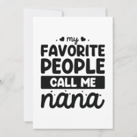 As Minhas Pessoas Favoritas Chamam-Me Nana
