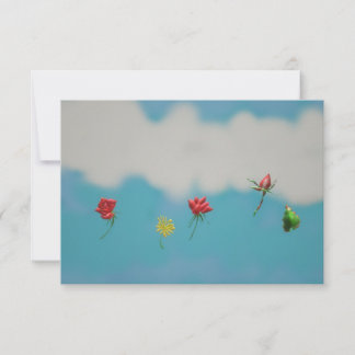 Cartão De Agradecimento As rosas vermelhas agradecem-lhe notar