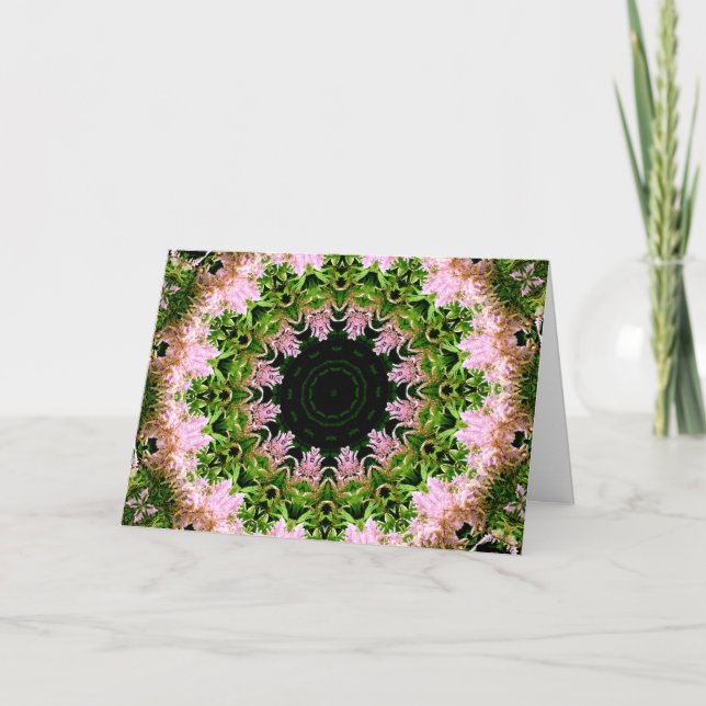 Cartão De Agradecimento Astilbe Wreath (Frente)